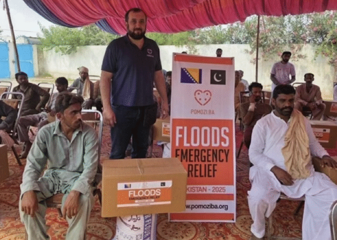 بوسنیا کی این جی او "پوموزی.با” کی شمالی پاکستان کے سیلاب متاثرین کیلئے انسانی ہمدردی پر مبنی امداد