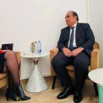 پاکستانی سفیر کی رومانیہ کی وزارتِ خارجہ کی ڈائریکٹر پروٹوکول سے ملاقات